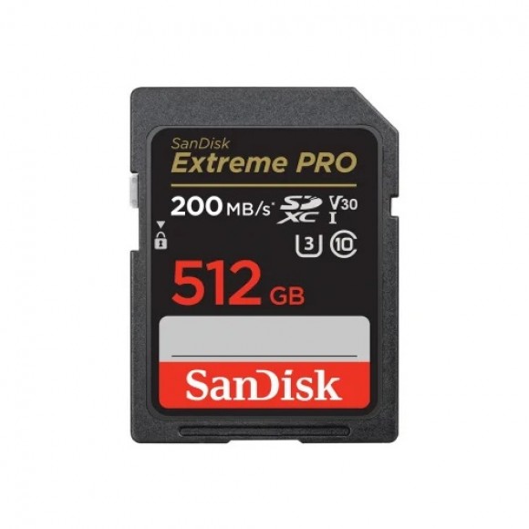 SanDisk Extreme PRO 512GB SDXC Memory Card